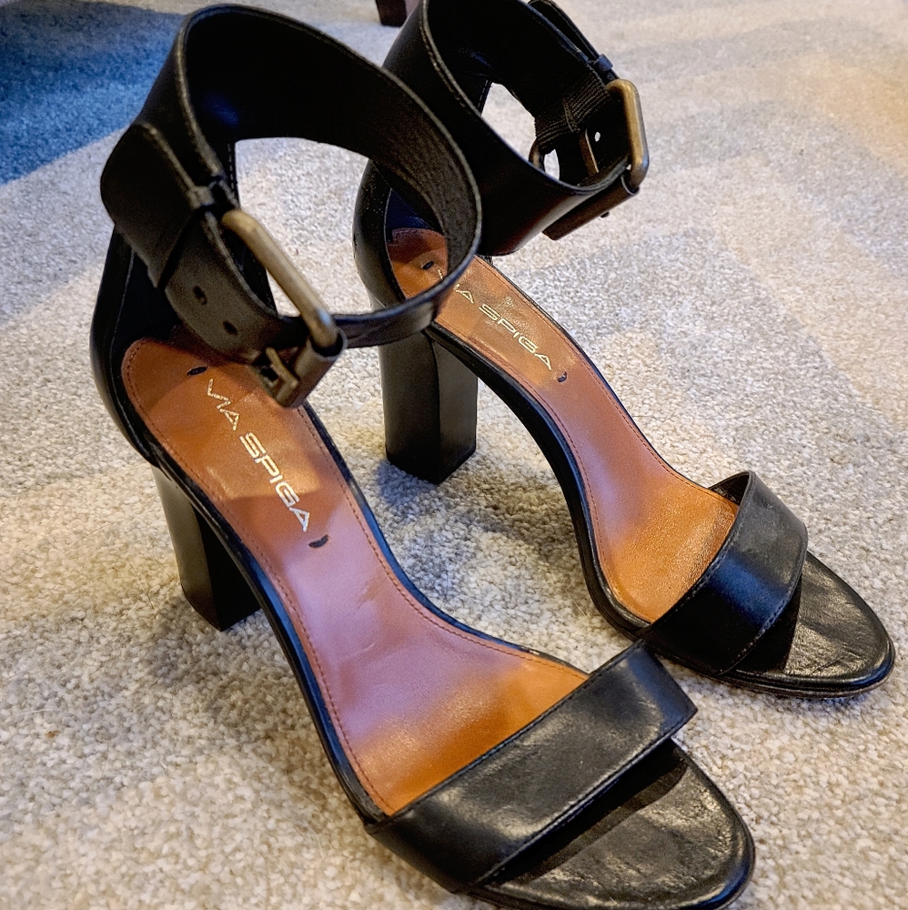 Via Spiga Mid-Heel Sandals Shoes